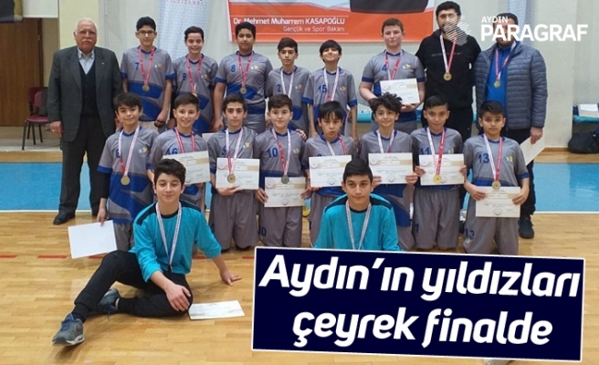 Aydın’ın yıldızları çeyrek finalde