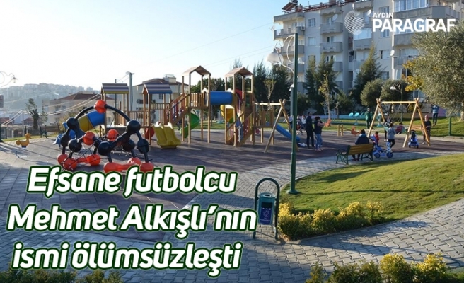 Efsane futbolcu Mehmet Alkışlı’nın ismi ölümsüzleşti