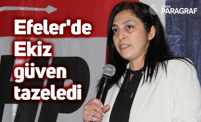 Efeler'de Ekiz güven tazeledi