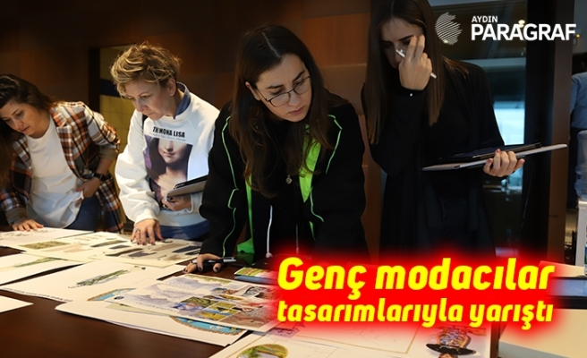 Genç modacılar tasarımlarıyla yarıştı