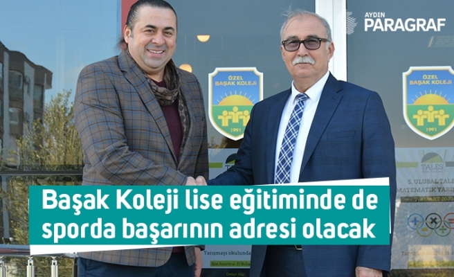 Başak Koleji lise eğitiminde de sporda başarının adresi olacak