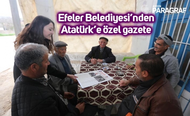 Efeler Belediyesi’nden Atatürk’e özel gazete