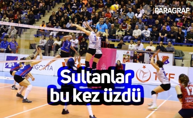 Sultanlar bu kez üzdü