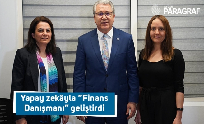 Yapay zekâyla “Finans Danışmanı” geliştirdi