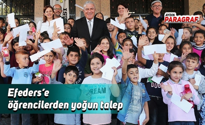 Efeders’e öğrencilerden yoğun talep