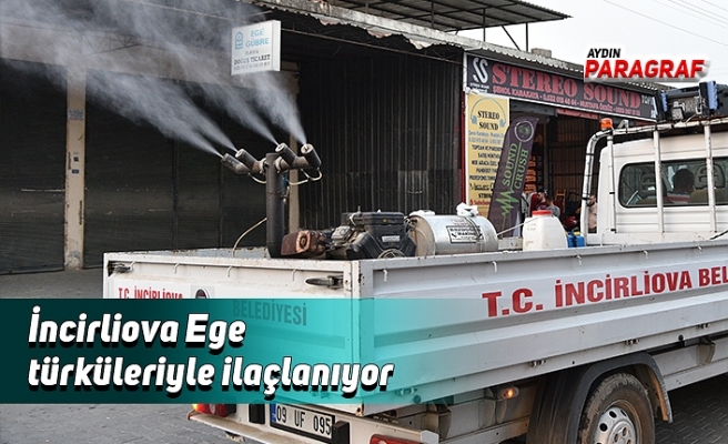 İncirliova Ege türküleriyle ilaçlanıyor