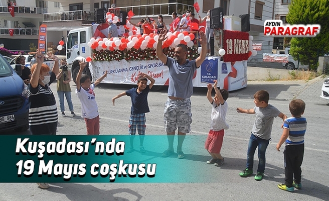 Kuşadası’nda 19 Mayıs coşkusu