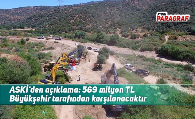 ASKİ’den açıklama: 569 milyon TL Büyükşehir tarafından karşılanacaktır