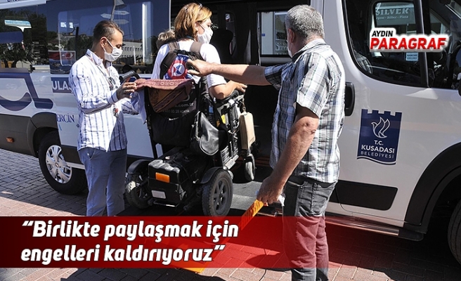 “Birlikte paylaşmak için engelleri kaldırıyoruz”