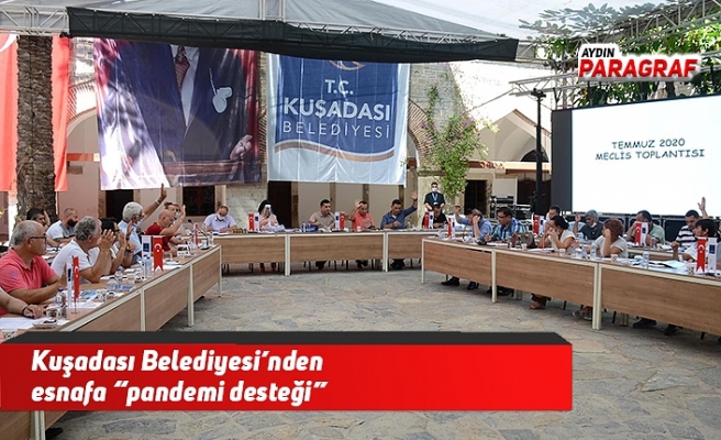 Kuşadası Belediyesi’nden esnafa “pandemi desteği”