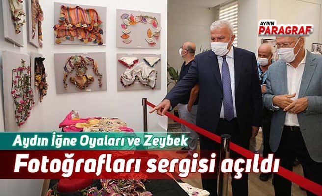 Aydın İğne Oyaları ve Zeybek Fotoğrafları sergisi açıldı