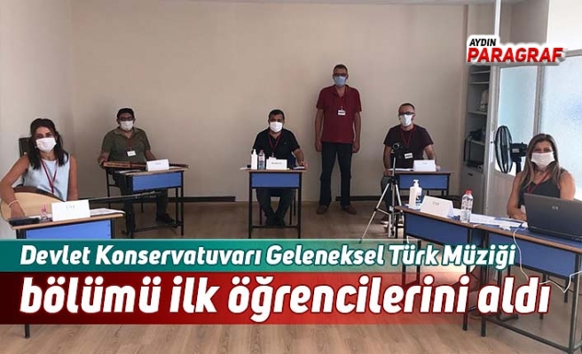 Devlet Konservatuvarı Geleneksel Türk Müziği Bölümü ilk öğrencilerini aldı
