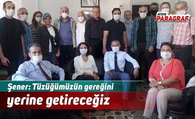 AGC Başkanı Şener; “Tüzüğümüzün gereğini yerine getireceğiz''