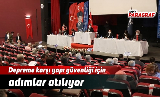 Depreme karşı yapı güvenliği için adımlar atılıyor