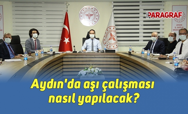Aydın'da aşı çalışması nasıl yapılacak?