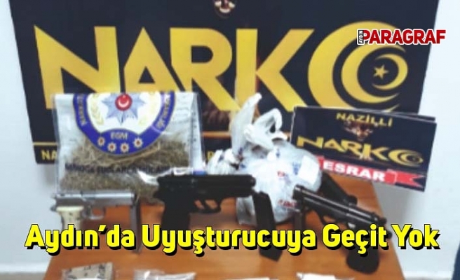 Aydın’da Uyuşturucuya Geçit Yok