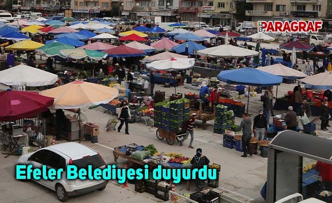 Efeler Belediyesi duyurdu