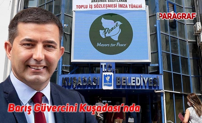 Barış Güvercini Kuşadası’nda