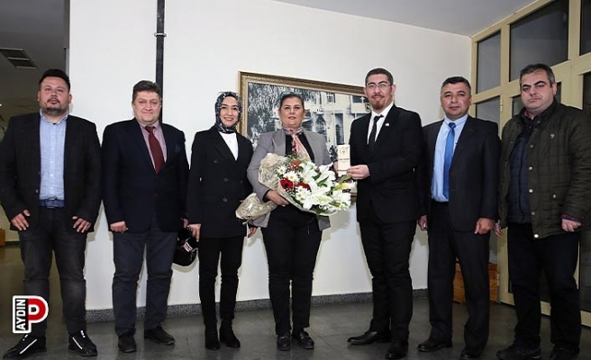 Nazilli Gazeteciler Cemiyeti’nden Başkan Çerçioğlu’na ziyaret