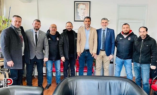Aydın Beşiktaşlılar Derneği’nden AGC’ye ‘hayırlı olsun’ ziyareti