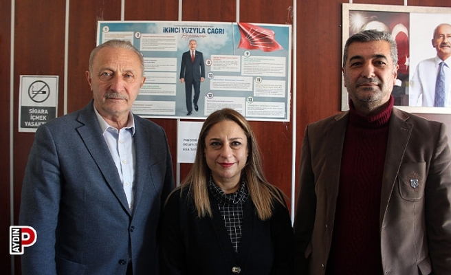 Başkan Atabay'dan Kadın Kolları Başkanı Pere'ye ziyaret
