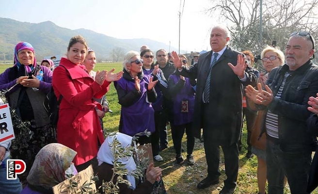 Başkan Atay’dan JES direnişine destek