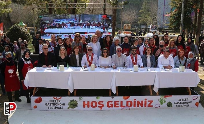 Böyle olur Efeler’in festivali