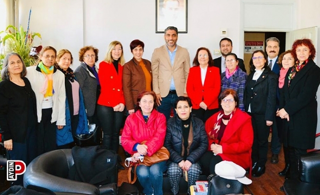CHP’li kadınlardan AGC’ye ziyaret