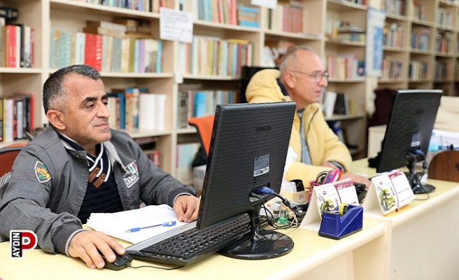 Didim Belediye Kütüphanesi 7’den 70'e herkese okumayı sevdiriyor