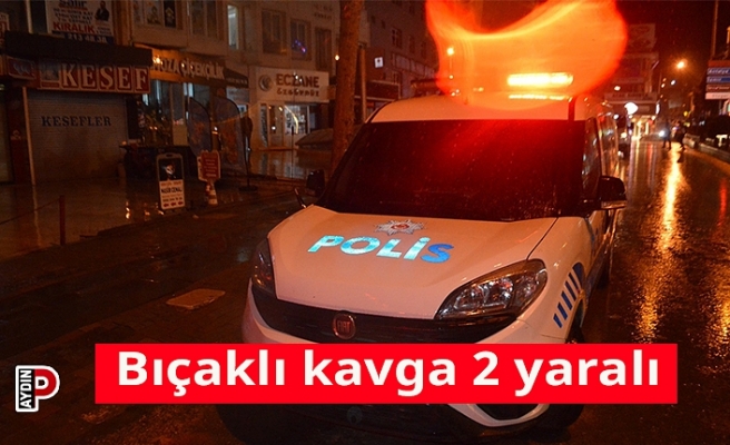 Bıçaklı kavga 2 yaralı