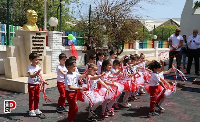 Didim Belediyesi kreşinde 23 nisan coşkusu