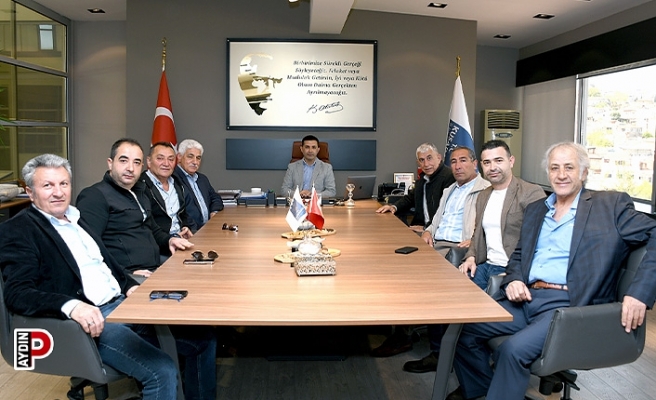 Kars Ardahan Iğdır Derneği’nden Başkan Ömer Günel’e destek ziyareti