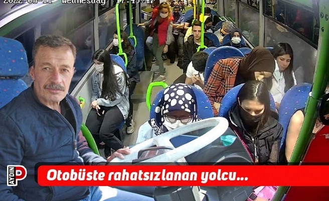 Otobüste rahatsızlanan yolcu...