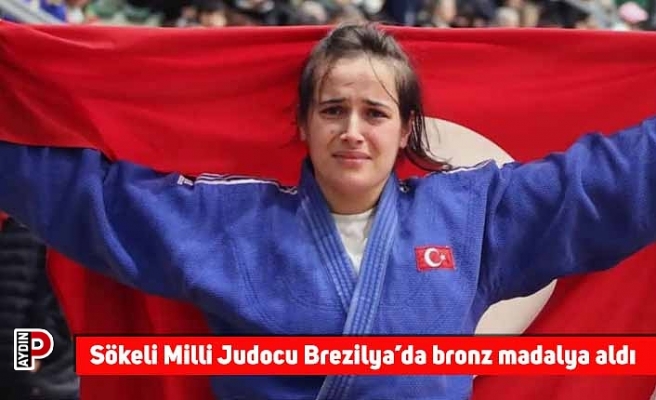 Sökeli Milli Judocu Brezilya’da bronz madalya aldı