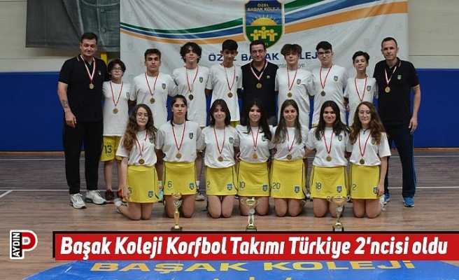 Başak Koleji Korfbol Takımı Türkiye 2'ncisi oldu