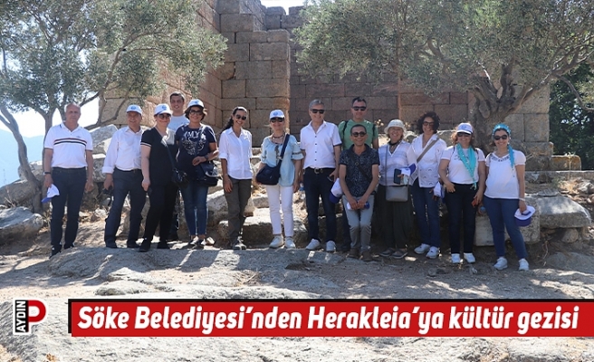 Söke Belediyesi’nden Herakleia’ya kültür gezisi