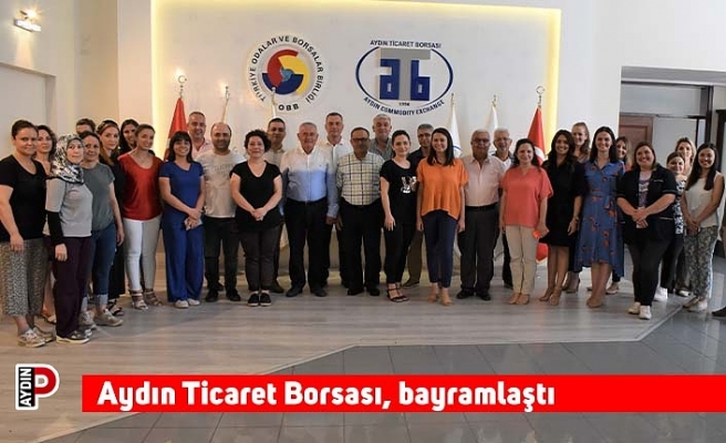 Aydın Ticaret Borsası, bayramlaştı