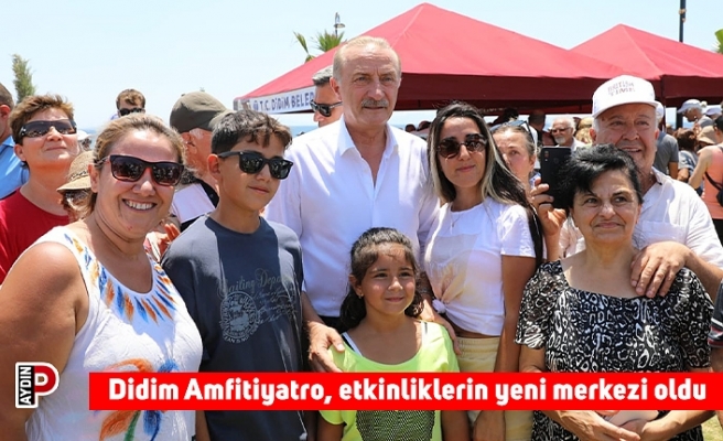 Didim Amfitiyatro, etkinliklerin yeni merkezi oldu