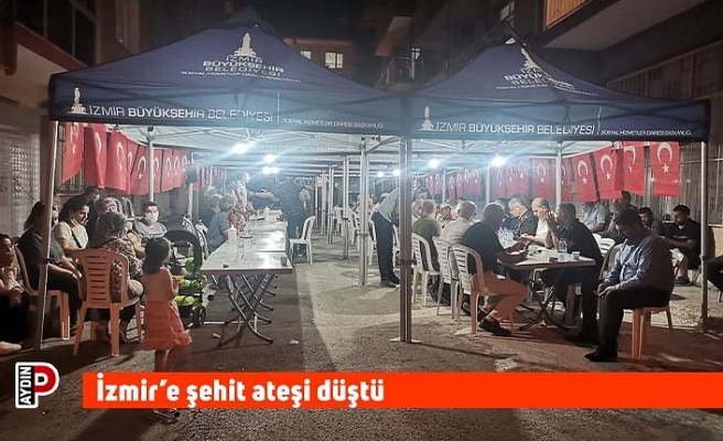 İzmir’e şehit ateşi düştü