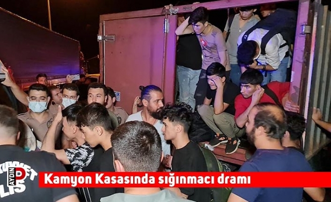 Kamyon Kasasında sığınmacı dramı