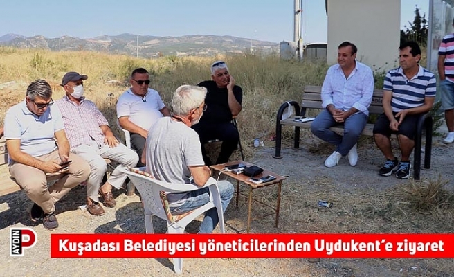 Kuşadası Belediyesi yöneticilerinden Uydukent’e ziyaret