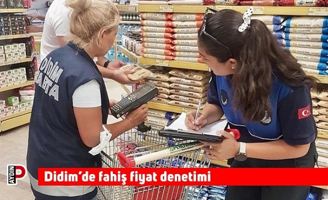 Didim’de fahiş fiyat denetimi