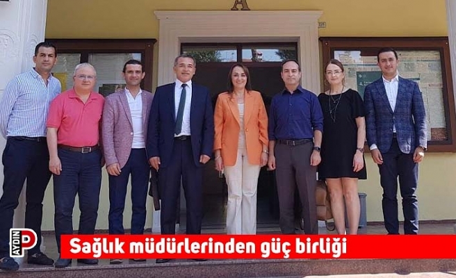 Sağlık müdürlerinden güç birliği