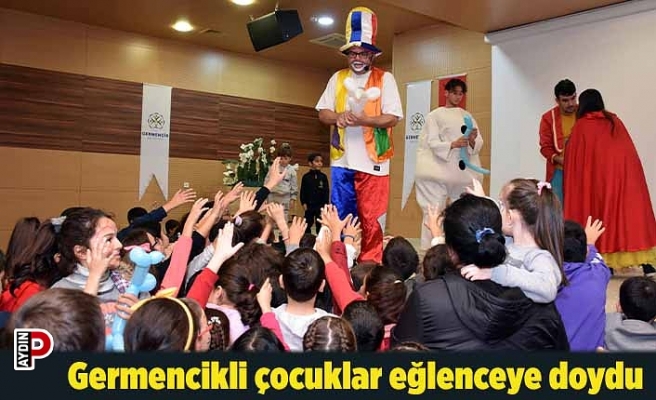 Germencikli çocuklar eğlenceye doydu