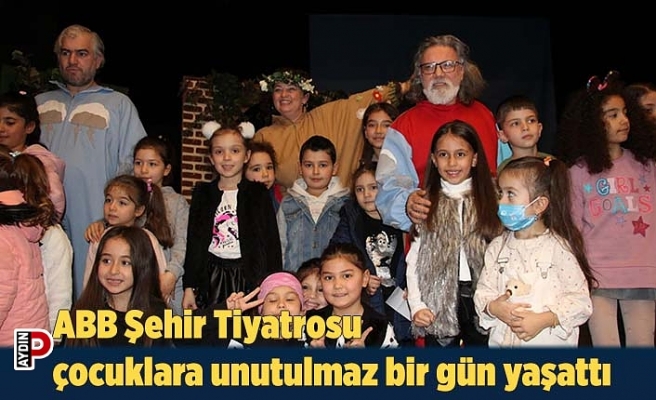 ABB Şehir Tiyatrosu çocuklara unutulmaz bir gün yaşattı