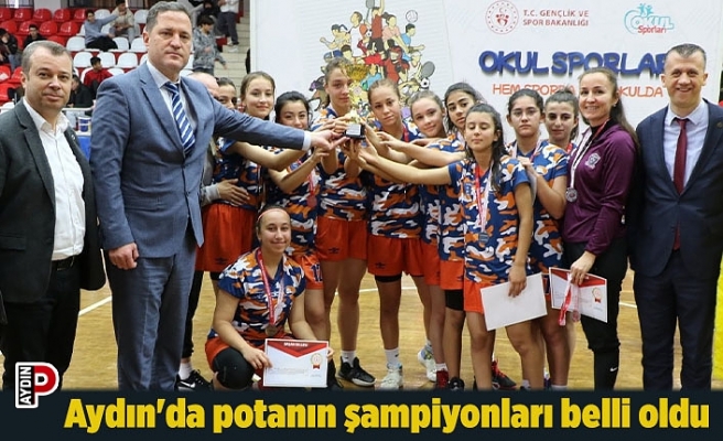 Aydın'da potanın şampiyonları belli oldu