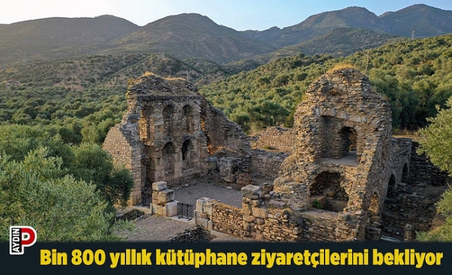 Bin 800 yıllık kütüphane ziyaretçilerini bekliyor