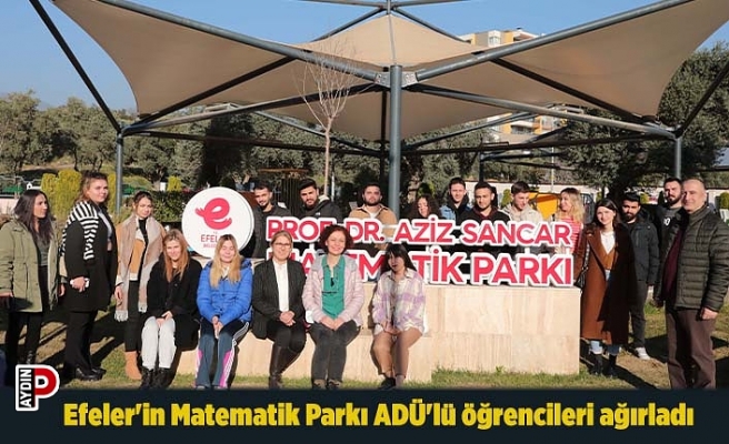 Efeler'in Matematik Parkı ADÜ'lü öğrencileri ağırladı
