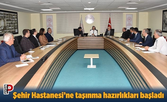 Şehir Hastanesi’ne taşınma hazırlıkları başladı