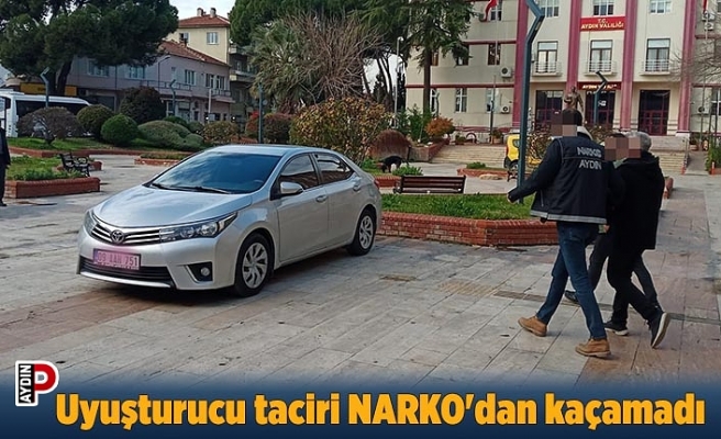 Uyuşturucu taciri NARKO'dan kaçamadı